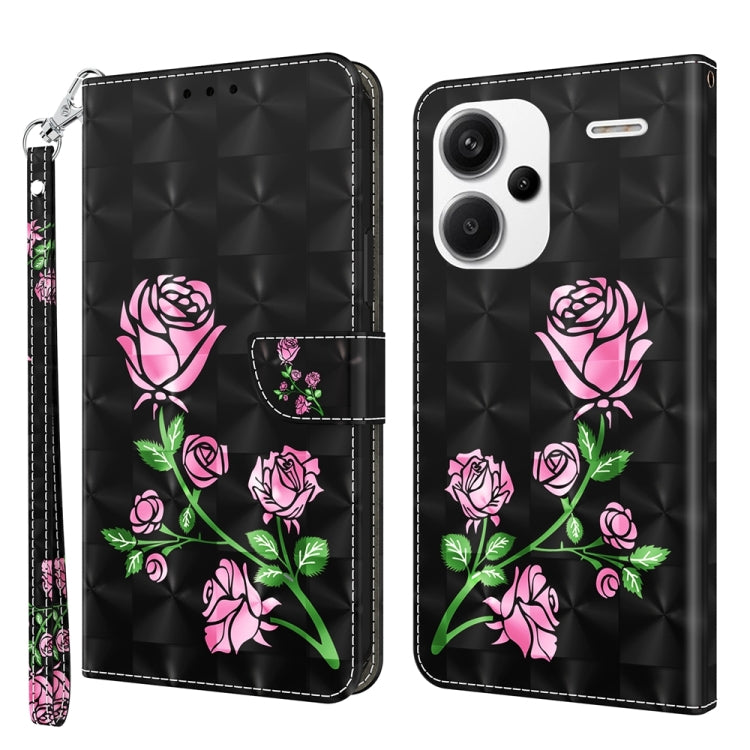 3D Painted Pattern Leather Phone Case, Series 1