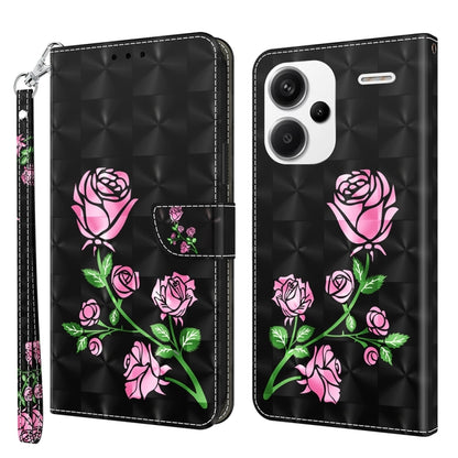 3D Painted Pattern Leather Phone Case, Series 1