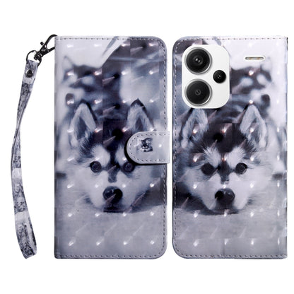 3D Painted Pattern Leather Phone Case, Series 1