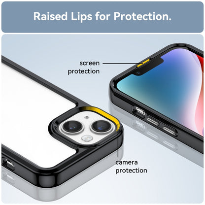 Colorful Series Acrylic + TPU Phone Case, For iPhone 15