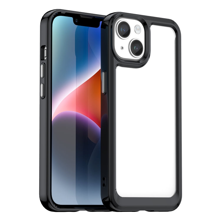 Colorful Series Acrylic + TPU Phone Case, For iPhone 16, For iPhone 15 Pro Max, For iPhone 15 Pro, For iPhone 15 Plus