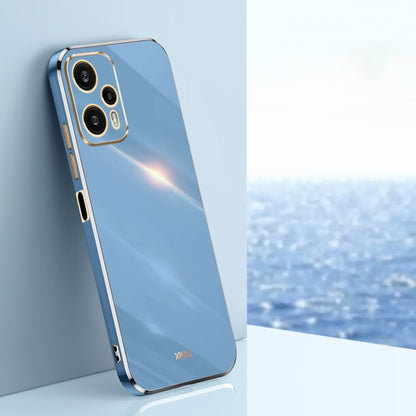 XINLI Straight Edge 6D Electroplate TPU Phone Case, For Xiaomi Redmi Note 12 Pro 4G, For Xiaomi Redmi Note 12 Turbo, For Xiaomi Civi 3 5G