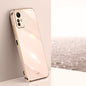 XINLI Straight Edge 6D Electroplate TPU Phone Case, For Xiaomi Redmi K70, For Xiaomi Redmi 12 4G, For Xiaomi Redmi Note 12S 4G