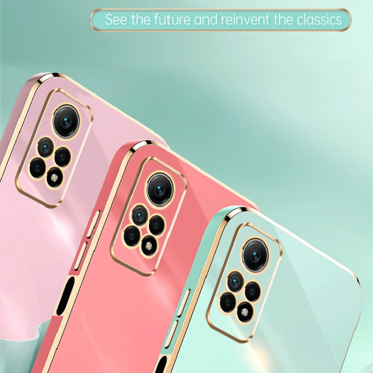 XINLI Straight Edge 6D Electroplate TPU Phone Case, For Xiaomi Redmi Note 12 Pro 4G, For Xiaomi Redmi Note 12 Turbo, For Xiaomi Civi 3 5G
