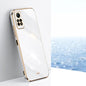 XINLI Straight Edge 6D Electroplate TPU Phone Case, For Xiaomi Redmi Note 12 Pro 4G, For Xiaomi Redmi Note 12 Turbo, For Xiaomi Civi 3 5G
