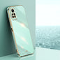 XINLI Straight Edge 6D Electroplate TPU Phone Case, For Xiaomi Redmi Note 12S 4G, For Xiaomi Redmi Note 12 Pro 4G, For Xiaomi Redmi Note 12 Turbo