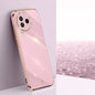 XINLI Straight Edge 6D Electroplate TPU Phone Case, For Xiaomi Redmi Note 12 Pro 4G, For Xiaomi Redmi Note 12 Turbo, For Xiaomi Civi 3 5G