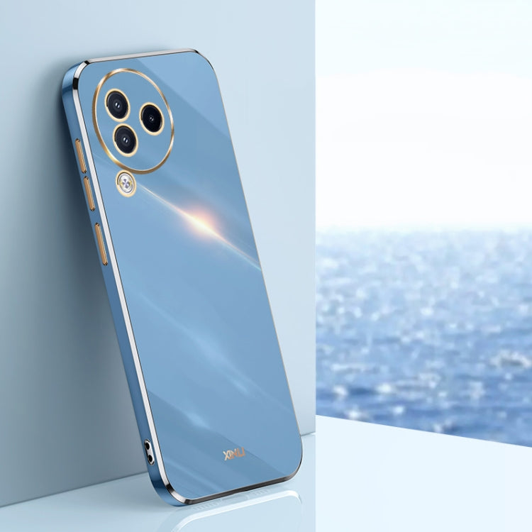XINLI Straight Edge 6D Electroplate TPU Phone Case, For Xiaomi Redmi Note 12 Pro 4G, For Xiaomi Redmi Note 12 Turbo, For Xiaomi Civi 3 5G