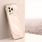 XINLI Straight Edge 6D Electroplate TPU Phone Case, For Xiaomi Redmi Note 12 Pro 4G, For Xiaomi Redmi Note 12 Turbo, For Xiaomi Civi 3 5G