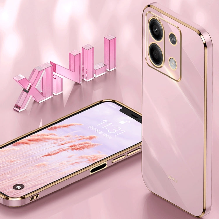 XINLI Straight Edge 6D Electroplate TPU Phone Case, Series 5