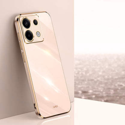 XINLI Straight Edge 6D Electroplate TPU Phone Case, For Xiaomi Redmi Note 13 Pro+, For Xiaomi Redmi Note 13 Pro, For Xiaomi Redmi K60 Ultra / Mi 13T