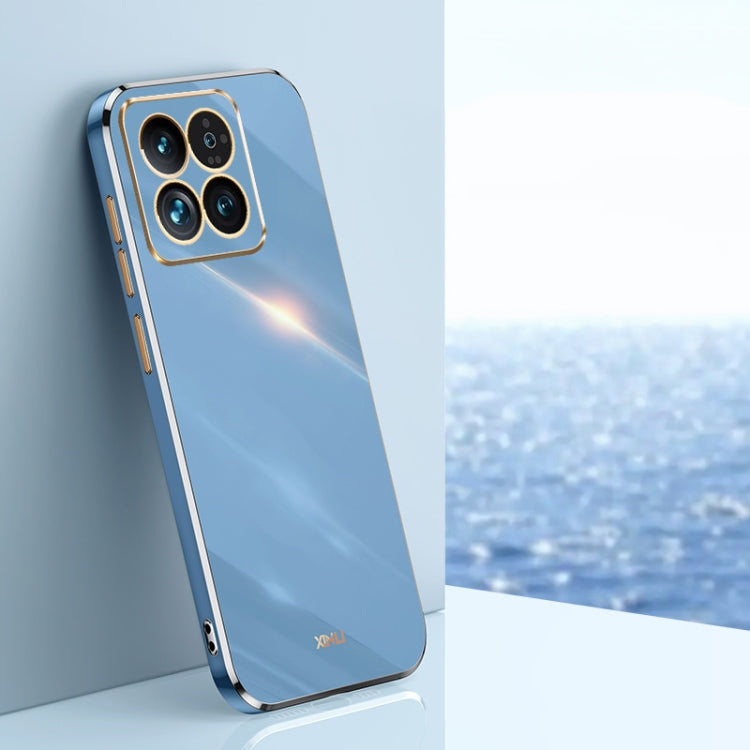 XINLI Straight Edge 6D Electroplate TPU Phone Case, For Xiaomi Redmi 13C 5G, For Xiaomi Redmi K70E, For Xiaomi 14 Pro