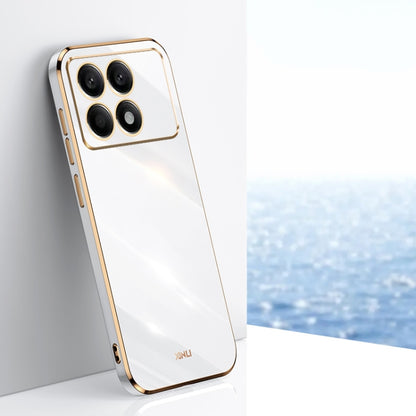 XINLI Straight Edge 6D Electroplate TPU Phone Case, For Xiaomi Redmi 13C 5G, For Xiaomi Redmi K70E, For Xiaomi 14 Pro