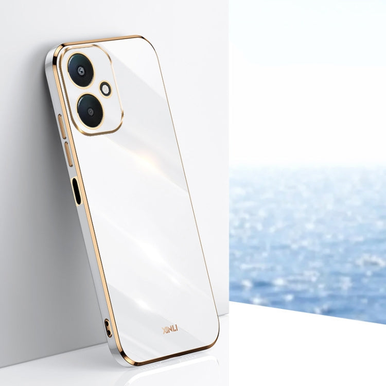 XINLI Straight Edge 6D Electroplate TPU Phone Case, For Xiaomi Redmi 13C 5G, For Xiaomi Redmi K70E, For Xiaomi 14 Pro