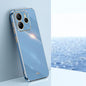 XINLI Straight Edge 6D Electroplate TPU Phone Case, For Redmi Note 14 4G 163.25mm, For Redmi Note 14 5G Global, For Redmi 14 4G