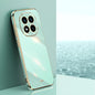 XINLI Straight Edge 6D Electroplate TPU Phone Case, For Redmi A5 4G 171.7mm / Poco C71, For Redmi Turbo 4 Pro, For Redmi Note 14 Pro 4G Global