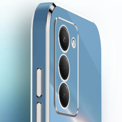 XINLI Straight Edge 6D Electroplate TPU Phone Case