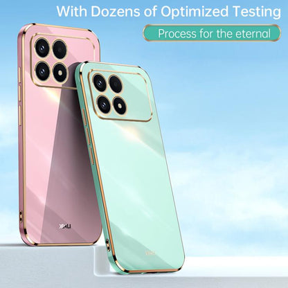 XINLI Straight Edge 6D Electroplate TPU Phone Case, For Redmi K90 / Poco F8 Pro, For Redmi 15 5G Global / 4G SEA 169.5, For Redmi 15 5G / 4G EU 171mm