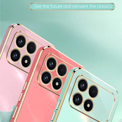 XINLI Straight Edge 6D Electroplate TPU Phone Case, For Redmi K90 / Poco F8 Pro, For Redmi 15 5G Global / 4G SEA 169.5, For Redmi 15 5G / 4G EU 171mm