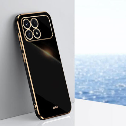 XINLI Straight Edge 6D Electroplate TPU Phone Case, For Redmi K90 / Poco F8 Pro, For Redmi 15 5G Global / 4G SEA 169.5, For Redmi 15 5G / 4G EU 171mm