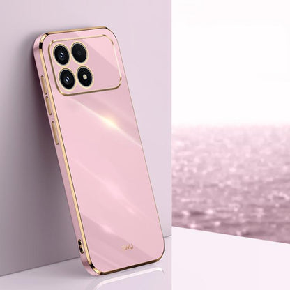 XINLI Straight Edge 6D Electroplate TPU Phone Case, For Redmi K90 / Poco F8 Pro, For Redmi 15 5G Global / 4G SEA 169.5, For Redmi 15 5G / 4G EU 171mm