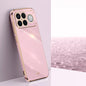 XINLI Straight Edge 6D Electroplate TPU Phone Case, For Redmi Note 15 4G Global 164mm, For Redmi K90 Pro Max / Poco F8 Ultra, For Redmi Note 15 Pro 4G Global 163.2mm