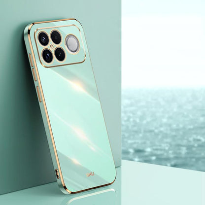 XINLI Straight Edge 6D Electroplate TPU Phone Case, For Redmi Note 15 4G Global 164mm, For Redmi K90 Pro Max / Poco F8 Ultra, For Redmi Note 15 Pro 4G Global 163.2mm