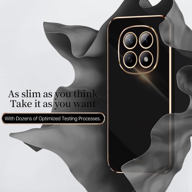 XINLI Straight Edge 6D Electroplate TPU Phone Case, For Redmi Note 15 4G Global 164mm, For Redmi K90 Pro Max / Poco F8 Ultra, For Redmi Note 15 Pro 4G Global 163.2mm