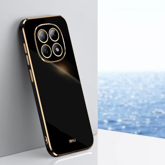 XINLI Straight Edge 6D Electroplate TPU Phone Case, For Redmi Note 15 4G Global 164mm, For Redmi K90 Pro Max / Poco F8 Ultra, For Redmi Note 15 Pro 4G Global 163.2mm