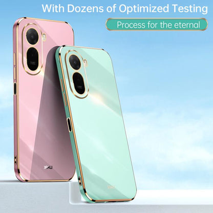 XINLI Straight Edge 6D Electroplate TPU Phone Case, For Redmi A7 Pro 4G/5G 171mm / Poco C85x 5G, For Redmi Turbo 5 Max 5G/Poco X8 Pro Max 5G, For Redmi Turbo 5 5G/Poco X8 Pro 5G
