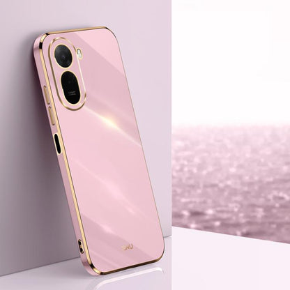 XINLI Straight Edge 6D Electroplate TPU Phone Case, For Redmi A7 Pro 4G/5G 171mm / Poco C85x 5G, For Redmi Turbo 5 Max 5G/Poco X8 Pro Max 5G, For Redmi Turbo 5 5G/Poco X8 Pro 5G