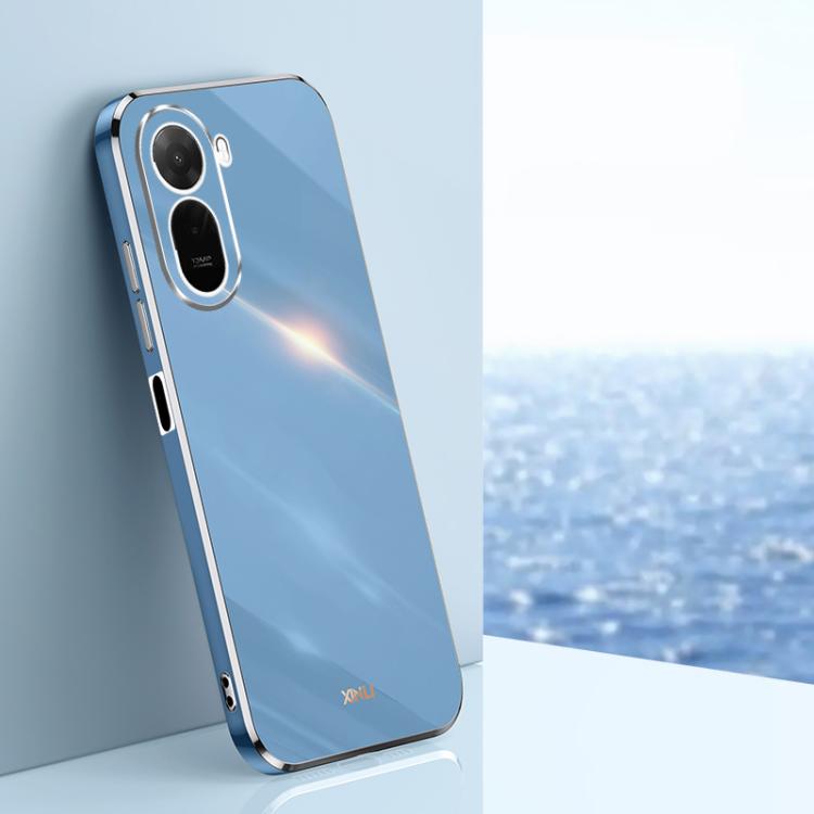 XINLI Straight Edge 6D Electroplate TPU Phone Case, For Redmi A7 Pro 4G/5G 171mm / Poco C85x 5G, For Redmi Turbo 5 Max 5G/Poco X8 Pro Max 5G, For Redmi Turbo 5 5G/Poco X8 Pro 5G