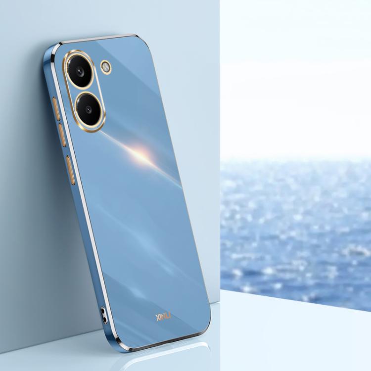 XINLI Straight Edge 6D Electroplate TPU Phone Case, For Redmi A7 Pro 4G/5G 171mm / Poco C85x 5G, For Redmi Turbo 5 Max 5G/Poco X8 Pro Max 5G, For Redmi Turbo 5 5G/Poco X8 Pro 5G
