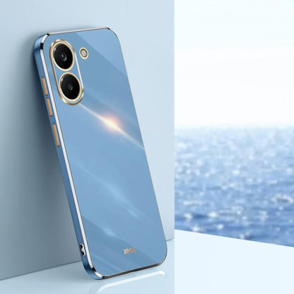 XINLI Straight Edge 6D Electroplate TPU Phone Case, For Redmi A7 Pro 4G/5G 171mm / Poco C85x 5G, For Redmi Turbo 5 Max 5G/Poco X8 Pro Max 5G, For Redmi Turbo 5 5G/Poco X8 Pro 5G