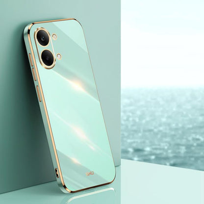 XINLI Straight Edge 6D Electroplate TPU Phone Case, For Redmi A7 Pro 4G/5G 171mm / Poco C85x 5G, For Redmi Turbo 5 Max 5G/Poco X8 Pro Max 5G, For Redmi Turbo 5 5G/Poco X8 Pro 5G