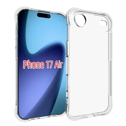 Shockproof Non-slip Thickening TPU Phone Case, For iPhone 17e / 16e, For iPhone 17 Pro Max, For iPhone 17 Pro, For iPhone 17, For iPhone Air, For iPhone 16 Pro Max, For iPhone 16 Pro, For iPhone 16 Plus, For iPhone 16, For iPhone 15 Pro Max            ...