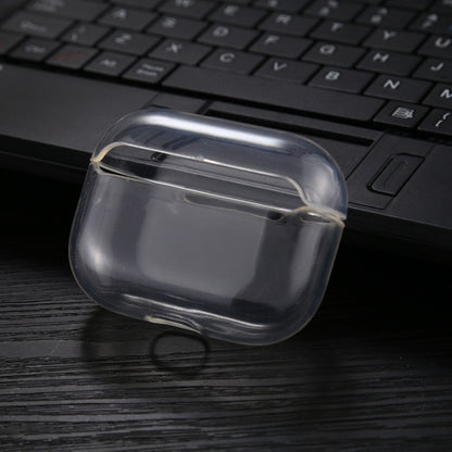 Transparent TPU Soft Earphone Protective Case without Hook, For AirPods Pro without Hook