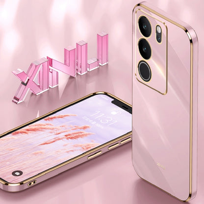 XINLI Straight Edge 6D Electroplate TPU Phone Case, Series 3