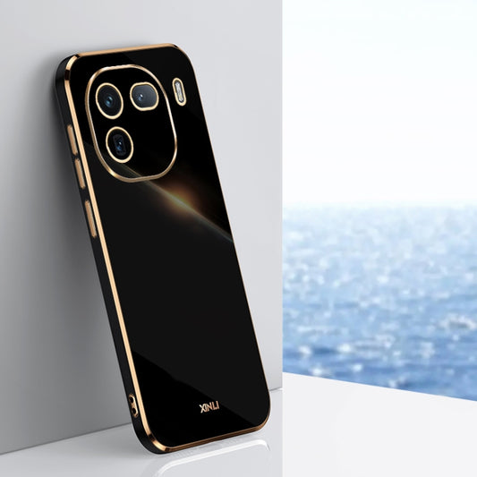 XINLI Straight Edge 6D Electroplate TPU Phone Case