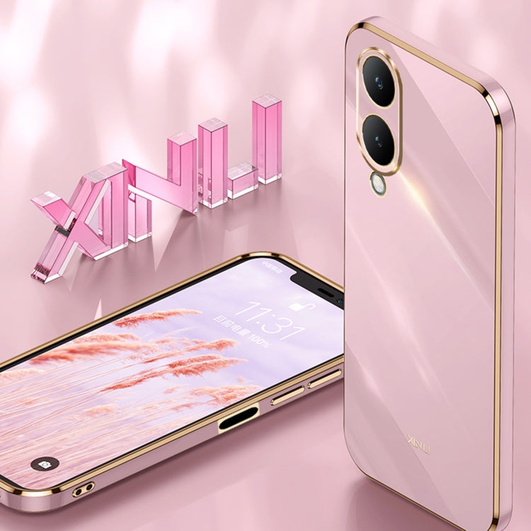 XINLI Straight Edge 6D Electroplate TPU Phone Case, Series 2