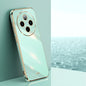 XINLI Straight Edge 6D Electroplate TPU Phone Case, For vivo V50 Lite, For vivo V50, For vivo Y300 Pro