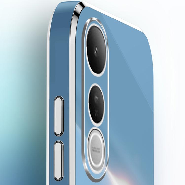 XINLI Straight Edge 6D Electroplate TPU Phone Case