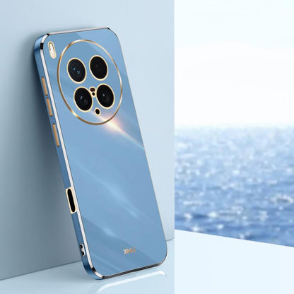 XINLI Straight Edge 6D Electroplate TPU Phone Case