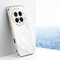XINLI Straight Edge 6D Electroplate TPU Phone Case, For vivo S30 Pro mini 5G, For vivo S30 5G, For vivo X200 Ultra