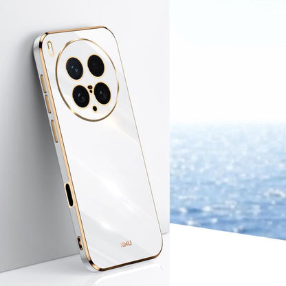 XINLI Straight Edge 6D Electroplate TPU Phone Case