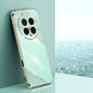 XINLI Straight Edge 6D Electroplate TPU Phone Case, For vivo S30 Pro mini 5G, For vivo S30 5G, For vivo X200 Ultra