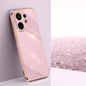 XINLI Straight Edge 6D Electroplate TPU Phone Case, For vivo S30 Pro mini 5G, For vivo S30 5G, For vivo X200 Ultra