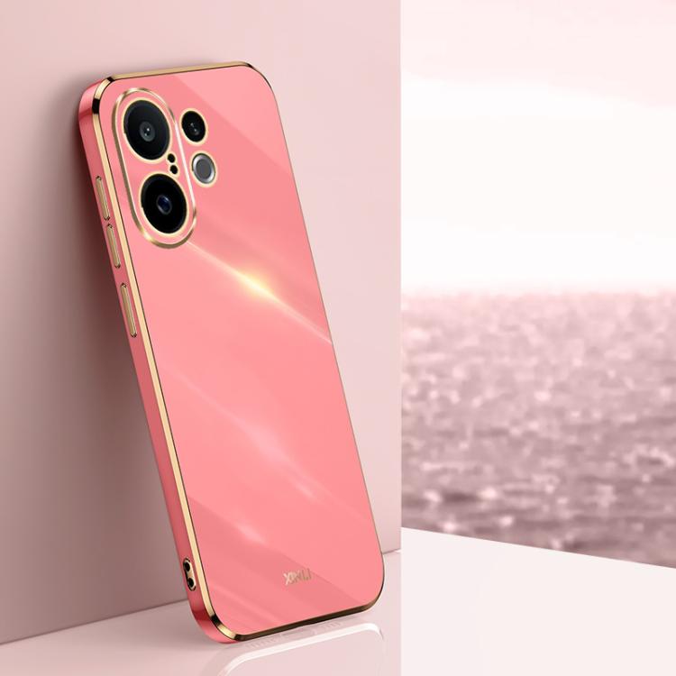 XINLI Straight Edge 6D Electroplate TPU Phone Case, For vivo S30 Pro mini 5G, For vivo S30 5G, For vivo X200 Ultra