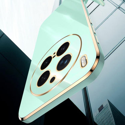 XINLI Straight Edge 6D Electroplate TPU Phone Case