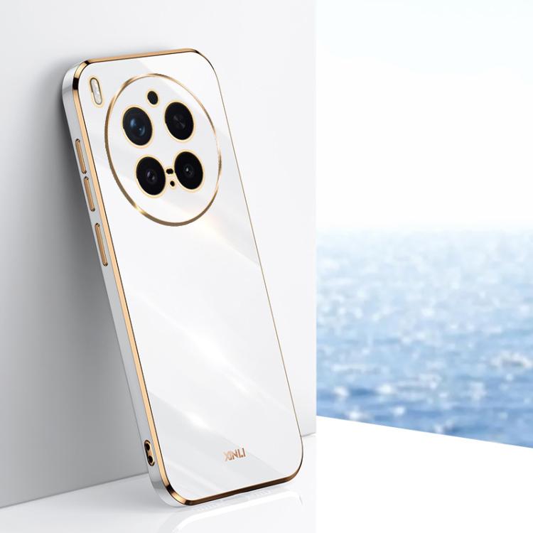 XINLI Straight Edge 6D Electroplate TPU Phone Case